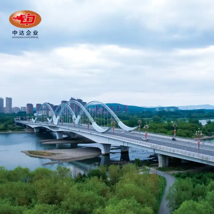 Q420qE Steel Arch Bridge